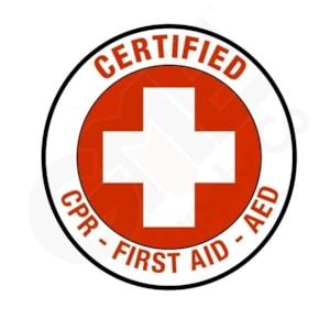 Certified CPR First Aid AED
