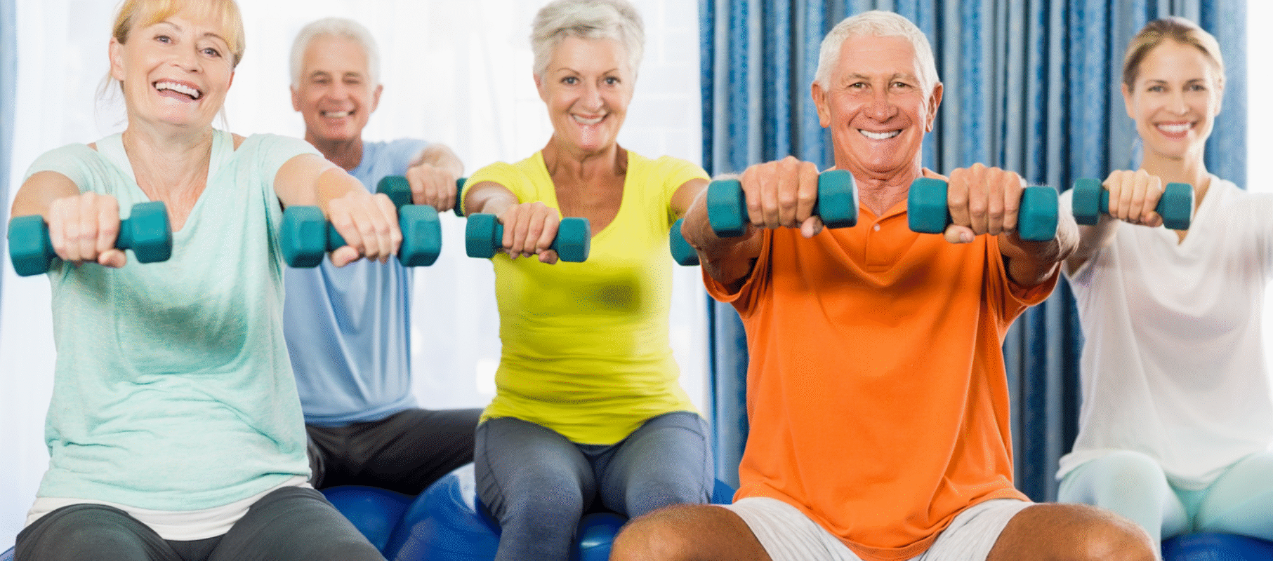 Seniors Weight Fitness - Banner