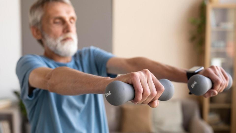 senior-male-working-out-home