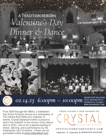 Download Our Valentine's Day Dinner Dance Flyer (PDF)