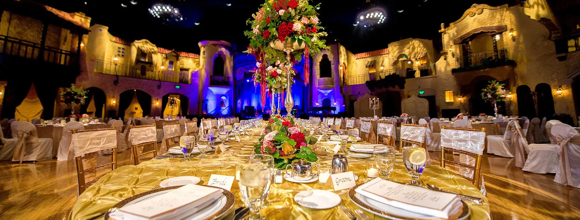 Indiana Roof Ballroom Event by Crystal Catering Indianapolis
