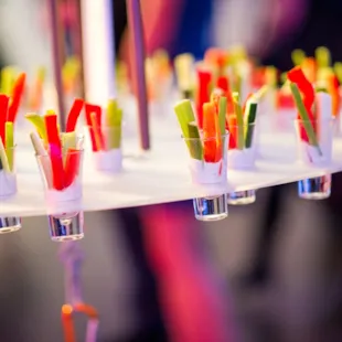 Vegetable Cruidites Shooters
