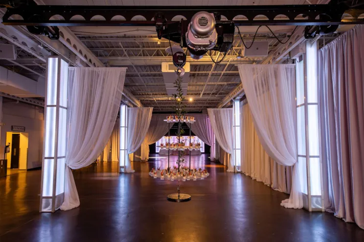 The Crane Bay Event Center Catering - Shot Chandelier (downtown Indy)