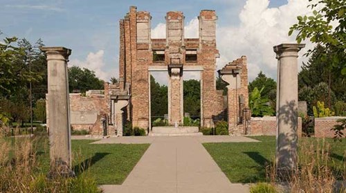 The Ruins at Holliday Park make a great space for any event in Indianapolis