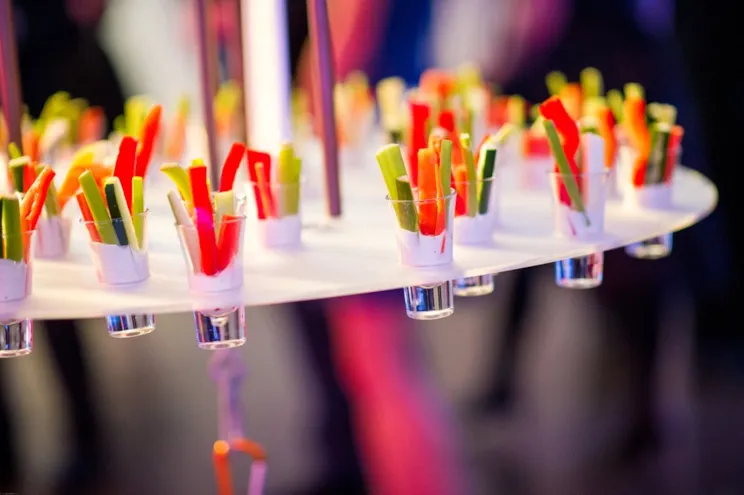 Vegetable Cruidites Shooters