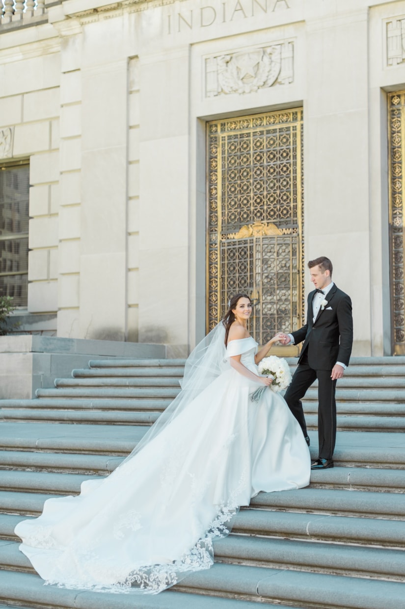 Severns-Clark Wedding at The Indiana Roof Ballroom (Downtown Indianapolis)