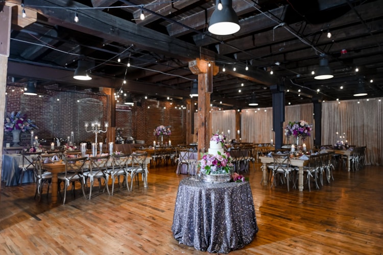 Wedding Reception at The Heirloom at N.K. Hurst in downtown Indianapolis