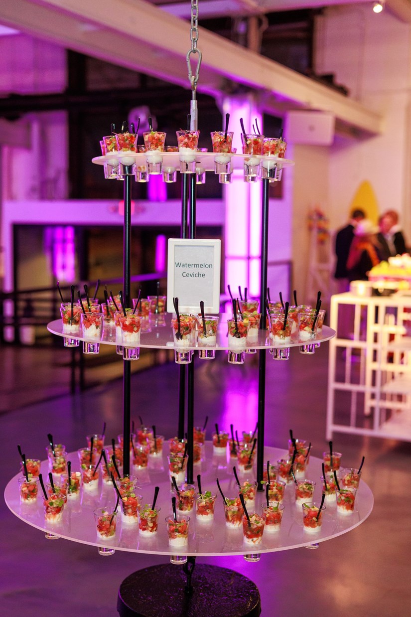 Event Catering - Small Bite Food Stations from Crystal Signature Events (Indianapolis)