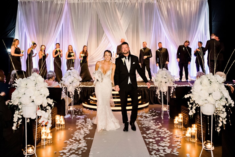 Megan and Kyle celebrated their wedding at The Crane Bay Event Center