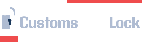 Customs Data Lock Logo Light