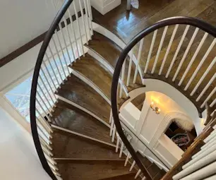 Wood Restoration and Stair Refinishing - J Clarke Painting - Boston