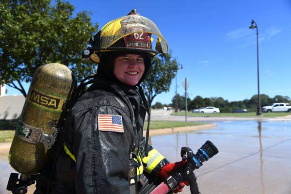 Tom Farrington, a firefighter with the Indianapolis Fire Department