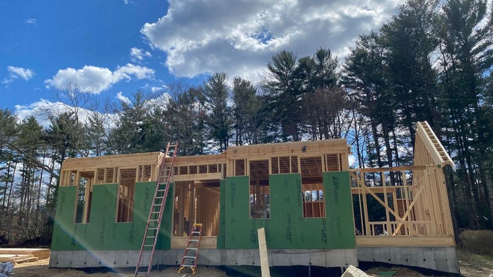 In Process Custom Home built by ALR Homes