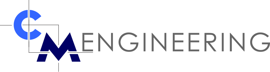 C M Engineering Logo, Precision Component Machining in Duggar Indiana