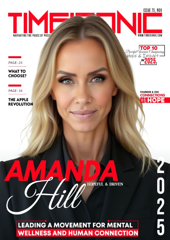 Amanda Hill Named Top 10 Powerful Women Championing Hope & Impact By Time Iconic - Connections of Hope - Indianapolis