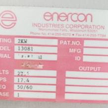 Enercon Induction SealerVolts_2