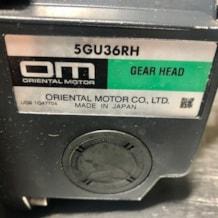 ORIENTAL_MOTOR_5IK90GU_&_GEAR_DRIVE_5GU36RH_2
