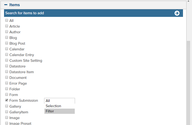 export-items-form-submission-filter