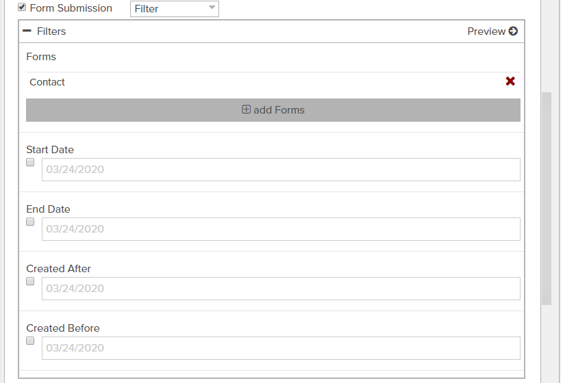Creating a Form Submission Export in Marketpath CMS
