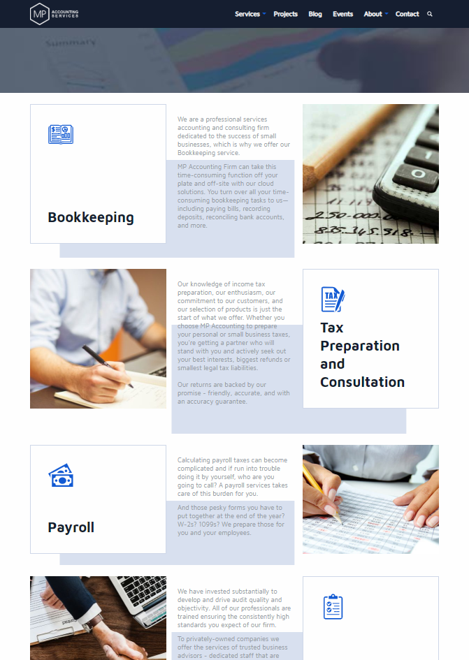 example-cards