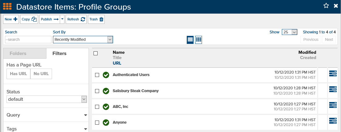ds-profile-groups ds-profile-groups