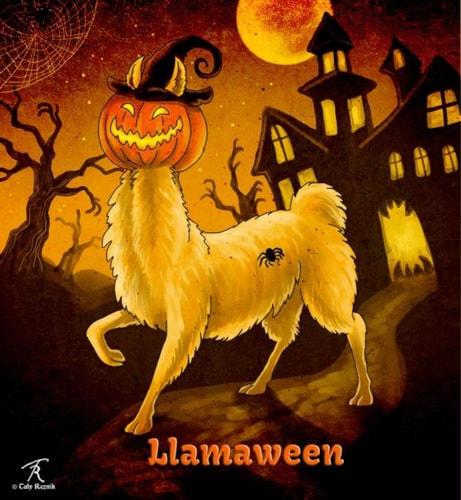 Llamaween