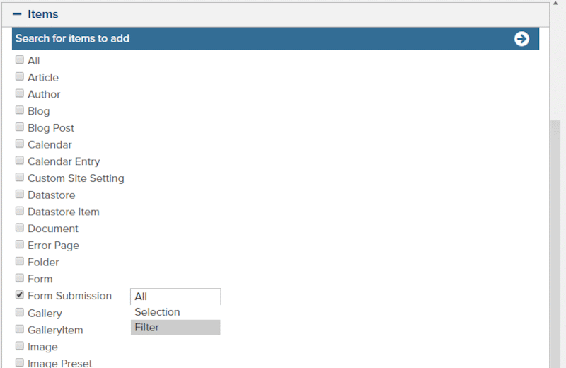 export-items-form-submission-filter