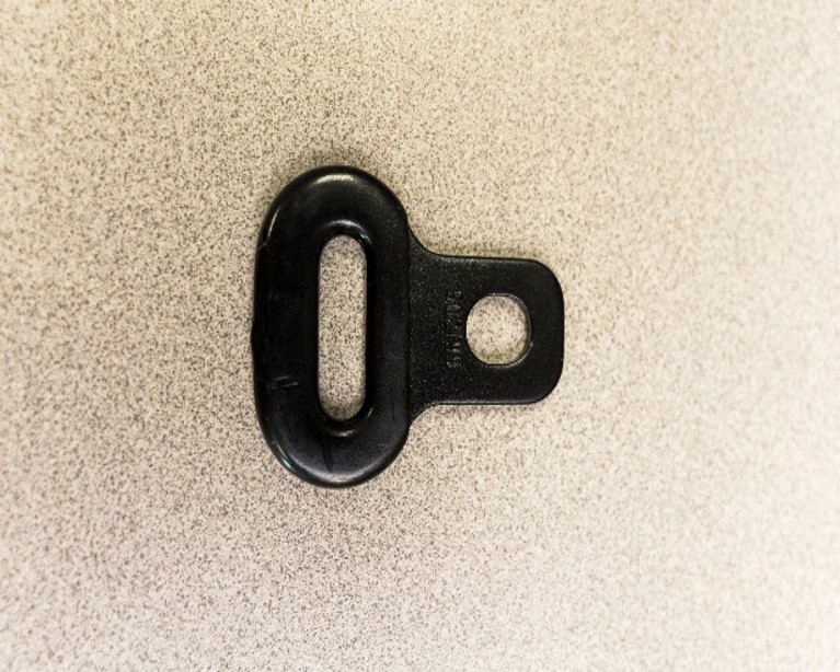 Overmolded Restraint Tongue - Safety and Restraint System Components - Automotive Industry - Mursix Corporation