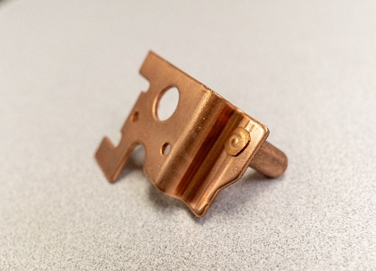 Busbar with Riveted Stand Off - Power Distribution Components and Assemblies - Mursix Corporation
