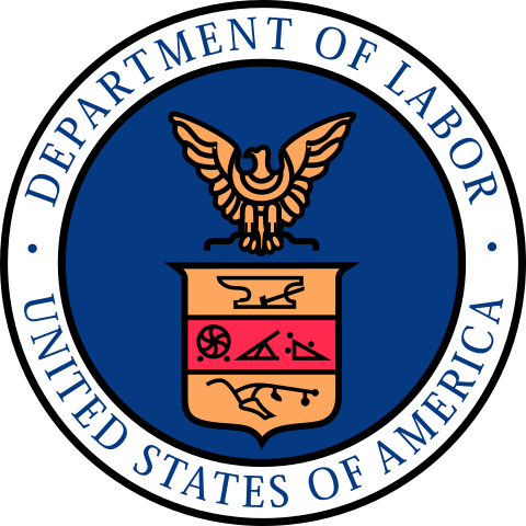The seal of the United States Department of Labor