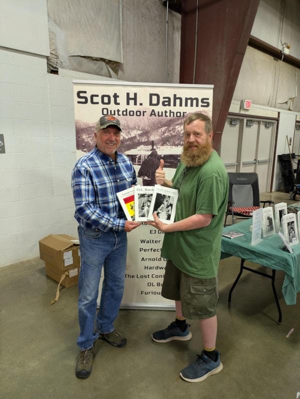 Tom Miranda and Scot Dahms at the National Trappers Convention in Richmond, Indiana Tom Miranda and Scot Dahms at the National Trappers Convention in Richmond, Indiana