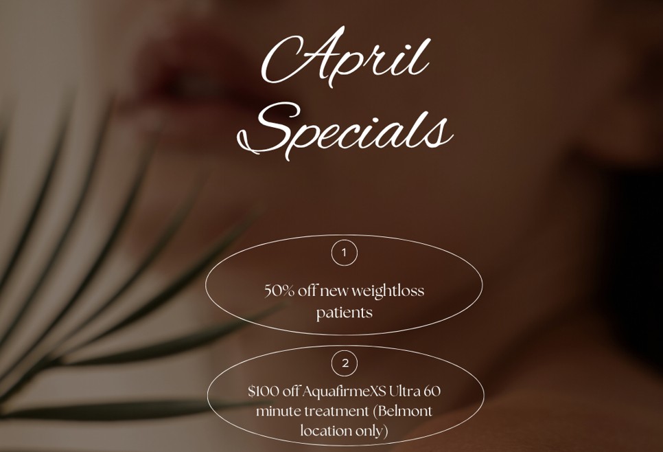 April Specials - at MARC in Gastonia 