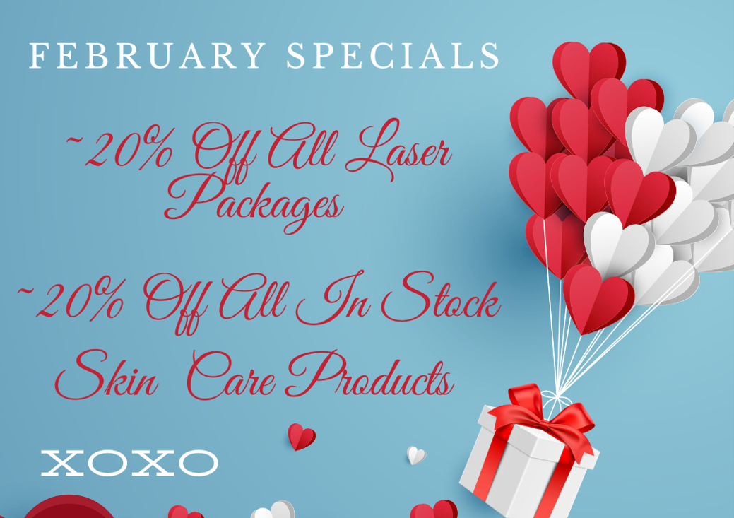 February Skin Care and Laser Treatment Specials at MARC