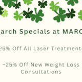 March Specials at MARC - Laser Treatments, Weight Loss Treatments, and Dermaplaning