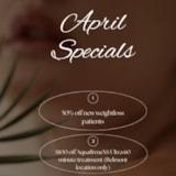 April Specials - at MARC in Gastonia 