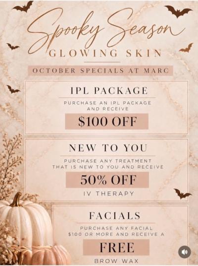 MARC October Specials