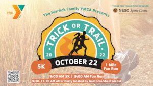 WARLICK FAMILY YMCA TRICK OR TRAIL 5K RUN