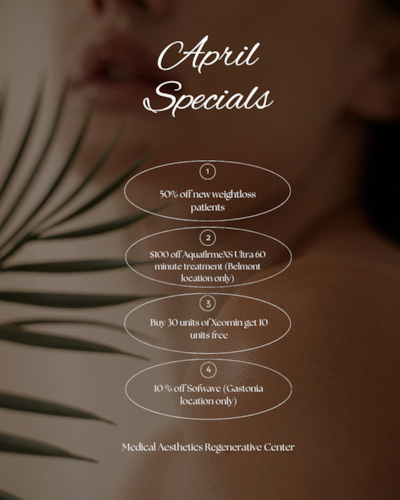 April Specials - MARC - Gastonia