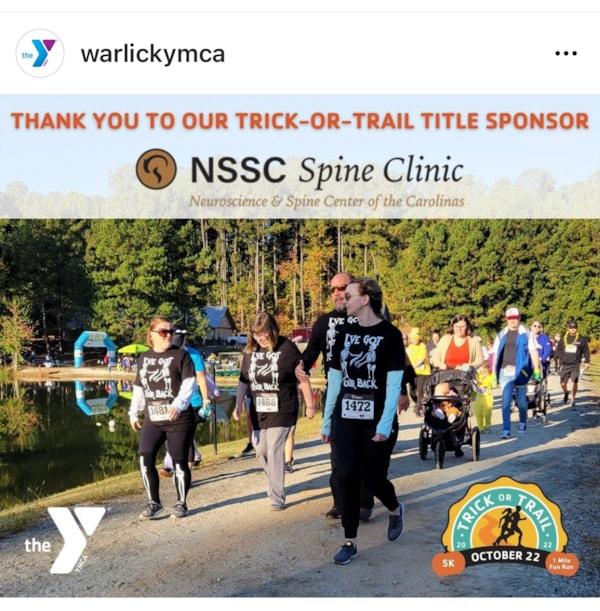 Warlick Family YMCA Trick or Trail 5k Trail Run and 1 Mile Fun Run