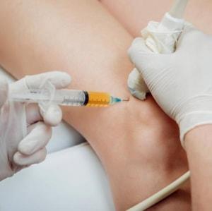 Platelet Rich Plasma (PRP) Injection in the knee brings pain relief