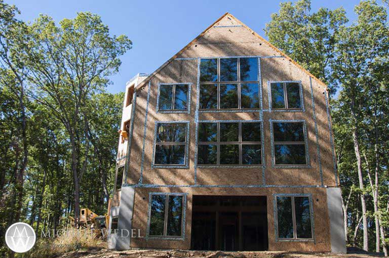 Design Build Owner of Timber Framer used Thermocore Insulated Panels in his home building project in Indiana