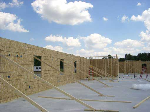 Residential Building Project uses Thermocore Insulated Panels in Indiana