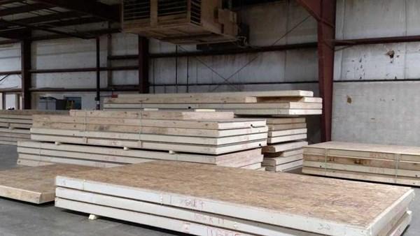 Stacked Thermocore Structural Insulated Panels
