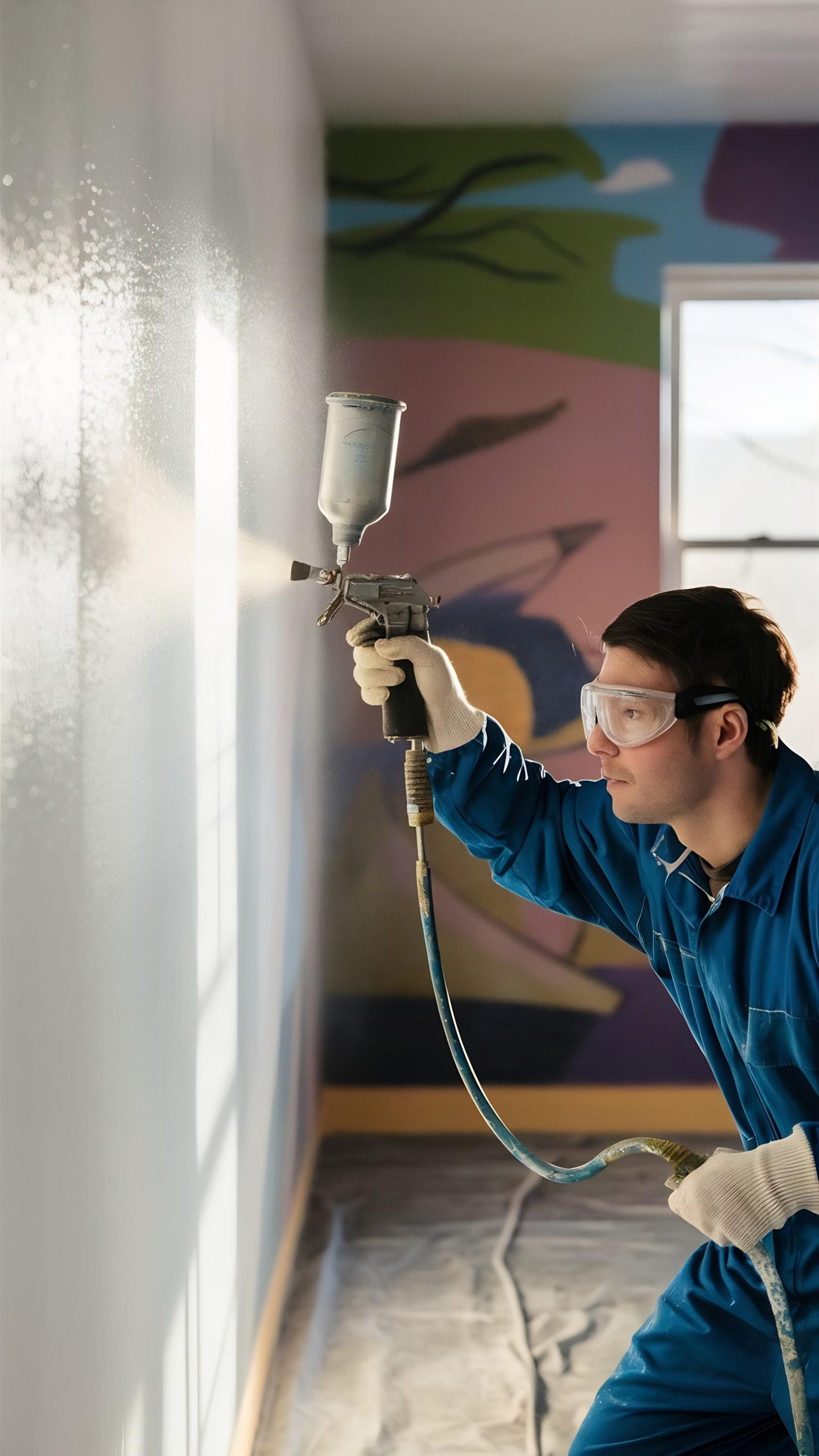 worker-painting-wall-with-spray-gun-white-color