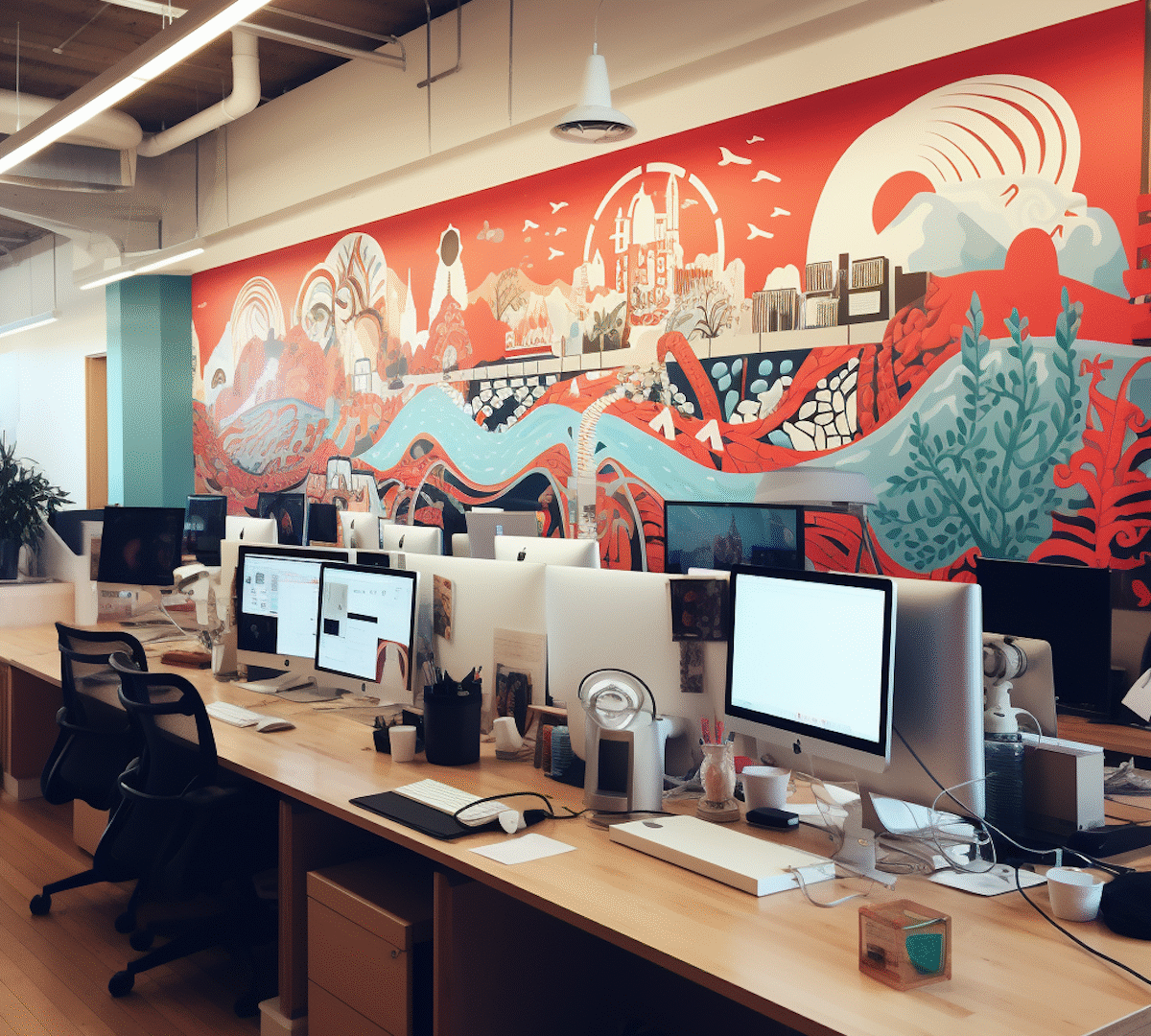 CreativeTechHub_Workspace_Mural CreativeTechHub_Workspace_Mural