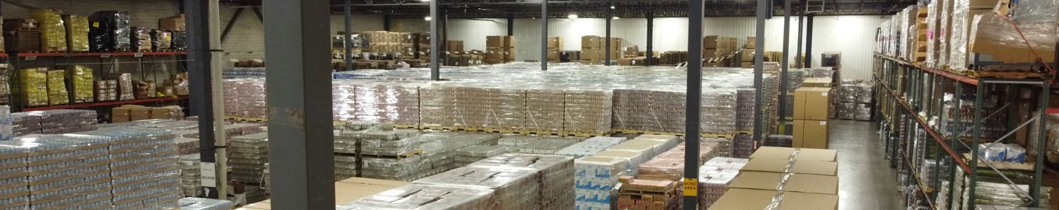 Logisti-call warehousing beverages, musical instruments, cosmetic kits, and more