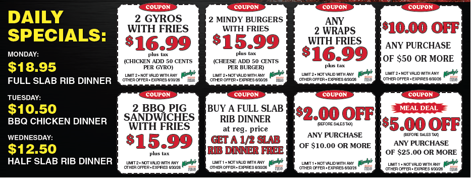 JUNE COUPONS