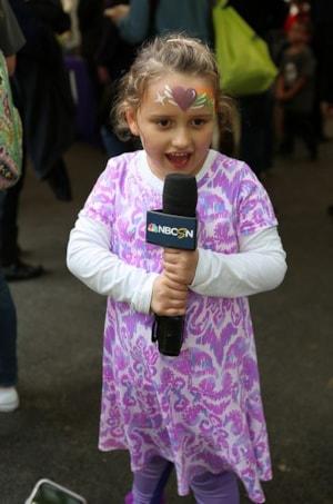 Kiddo Julia answers a few questions from MSNBC