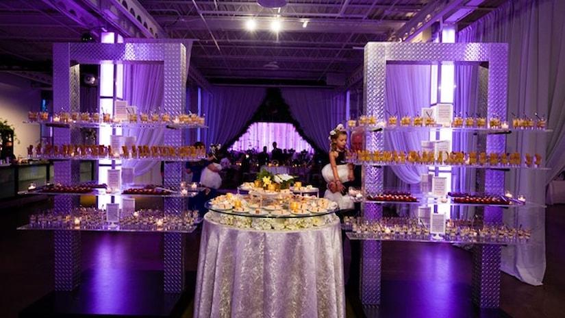 Dessert Wall at Crane Bay Event Center - Wedding Reception Catering in Indianapolis