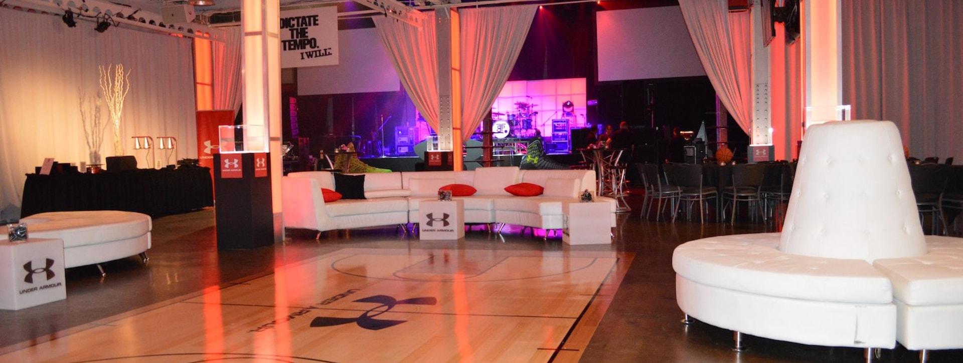 Basketball Themed Event Venue Downtown Indianapolis Final Four